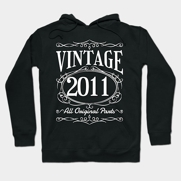 2011 - Vintage Hoodie by The Urban Attire Co.